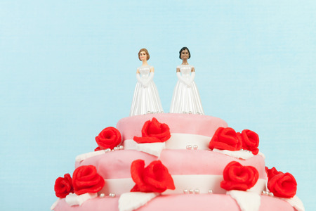 lesbian marriage cake