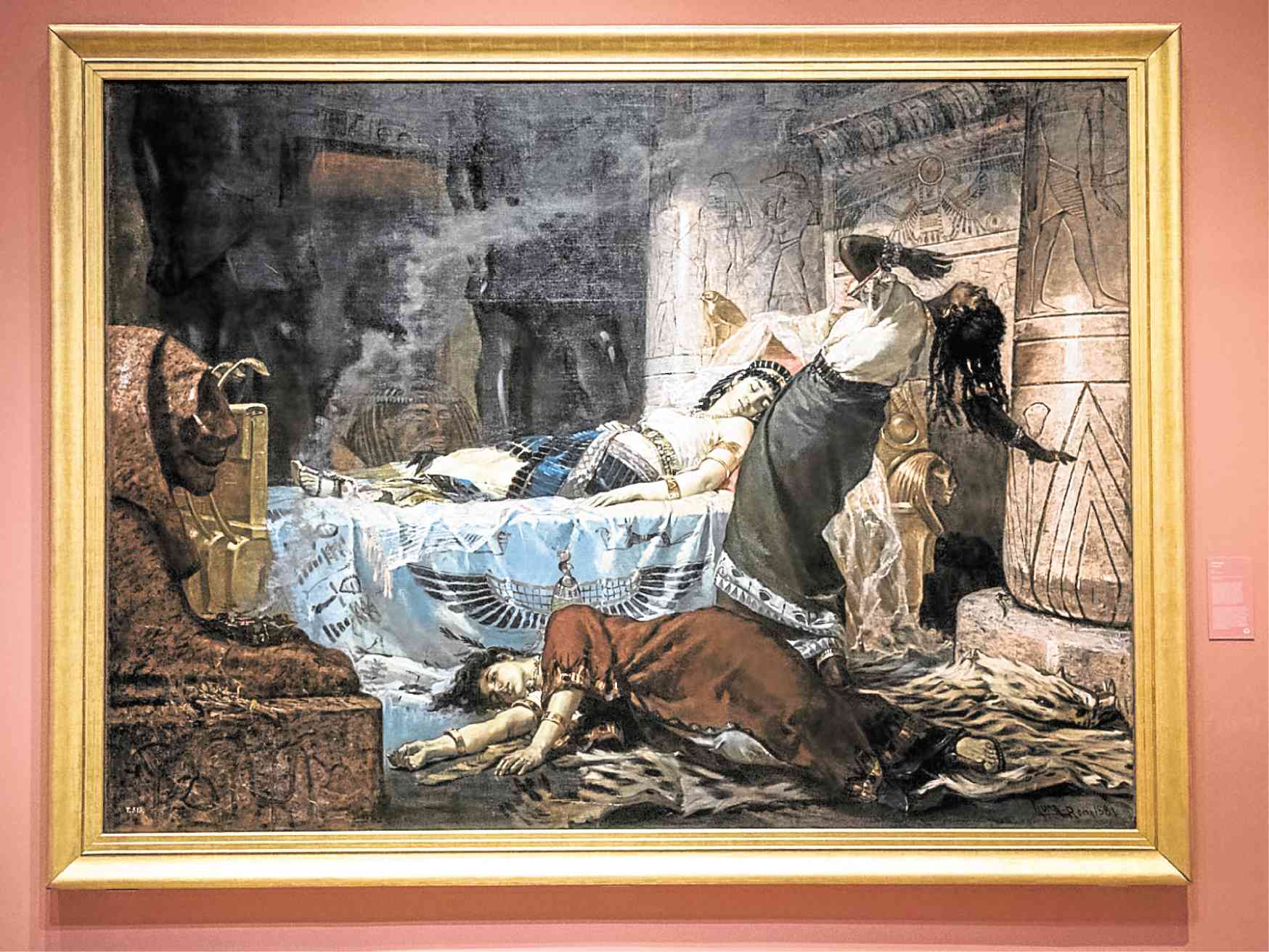 Каждый любовник клеопатры. Смерть Клеопатры Риксен. Хуан Луна the Death of Cleopatra.