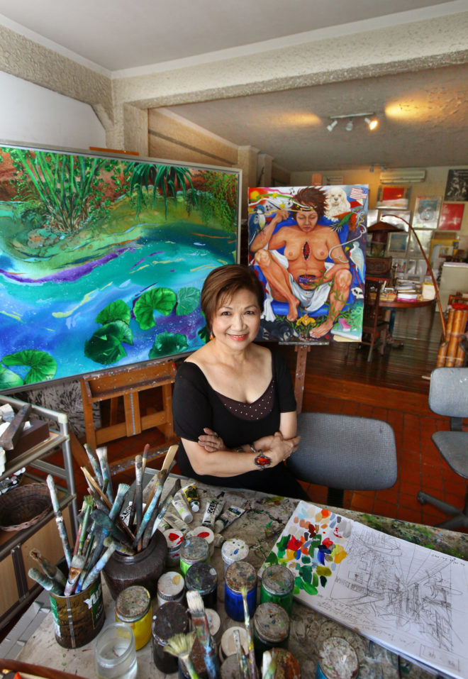 Phyllis Zaballero, from “Filipino Artists in Their Studios Volume 2”