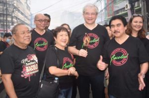 Bacolod officials at Chicken Inasal Festival