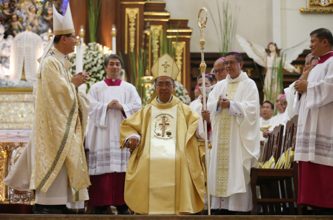 Iba, Zambales new bishop, Monsignor Bartolome G. Santos Jr. 