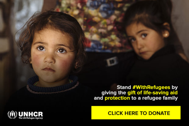 UNHCR, Refugees, vulnerable, people, donate