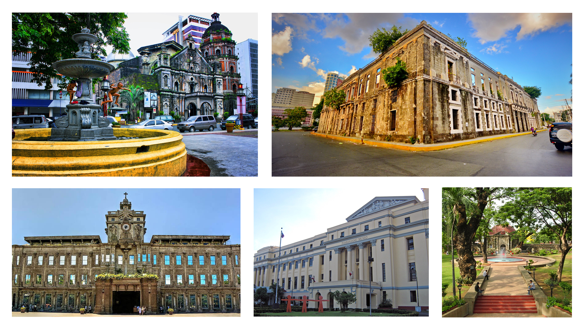 Intramuros, Binondo, Paco Park, National Museum, UST Campus, Smart, Independence Day, Promo