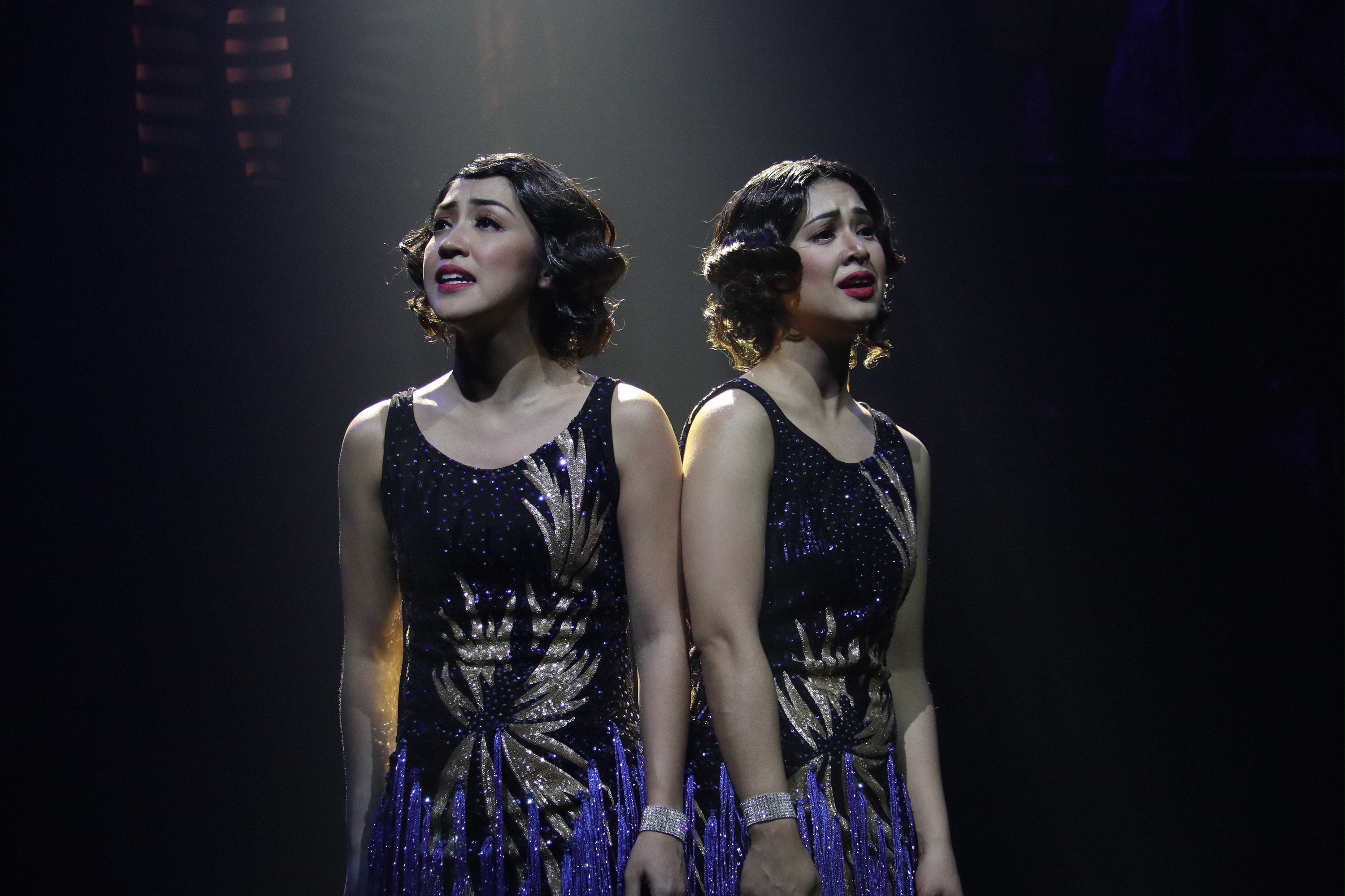 Gab Pangilinan and Kayla Rivera in Atlantis Theatrical’s “Side Show,” directed by Steven Conde. ATLANTIS THEATRICAL