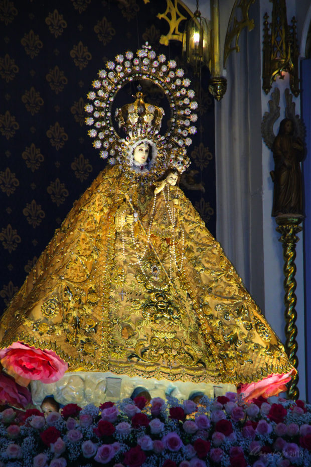 Our Lady of the Rosary of La Naval de Manila, the oldest and biggest Marian icon made in the Philippines