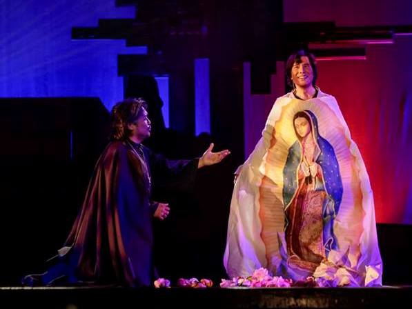 "Guadalupe: The Musical”: John Batalla’s lighting design helps bring the musical’s spiritual side to the forefront.