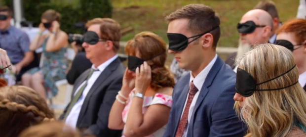 blindfold, wedding