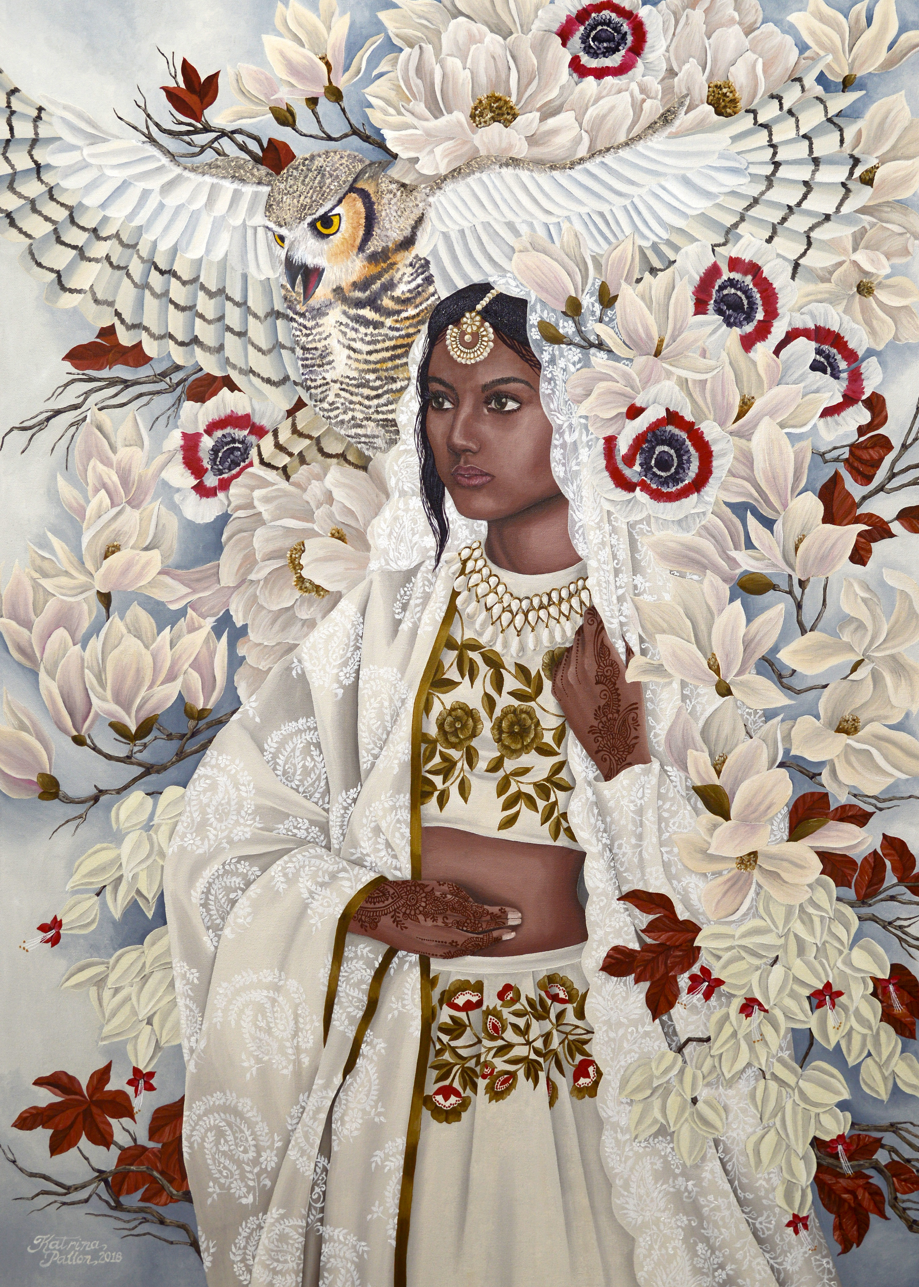 "The High Priestess," by Katrina Pallon