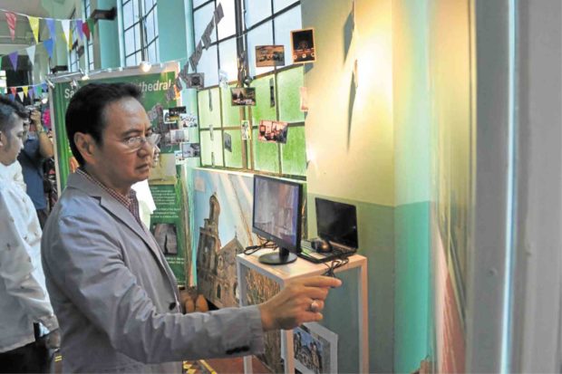 Father Abaño says the exhibit is to guide future priests on the need to protect the Church’s cultural patrimony.