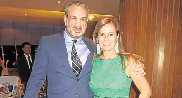 Chile Ambassador José Miguel Capdevila, Veronica Foxley