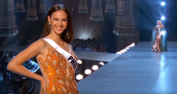 Catriona Gray’s evening gown in Miss Universe 2018