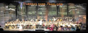 Festival Ensemble of International Rondalla/Plucked String Music Festival 2018 performs “The Visayan Medley No. 2” arranged and conducted by National Artist for Music Ramon Santos. –PHOTOS BY LESTER BABIERA