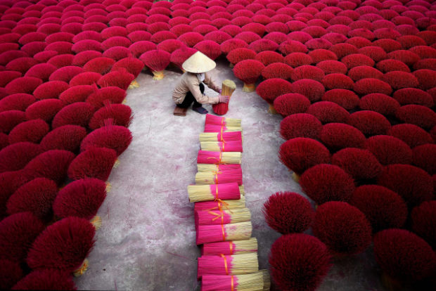 Vietnam incense village