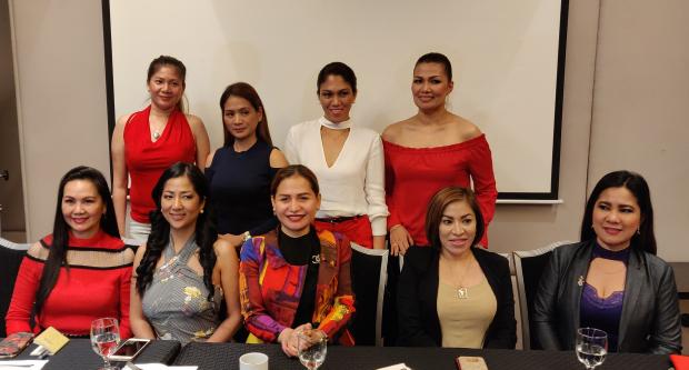 Mrs. Philippines Asia Pacific organizers and participants