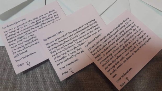 valentine's day, love letters