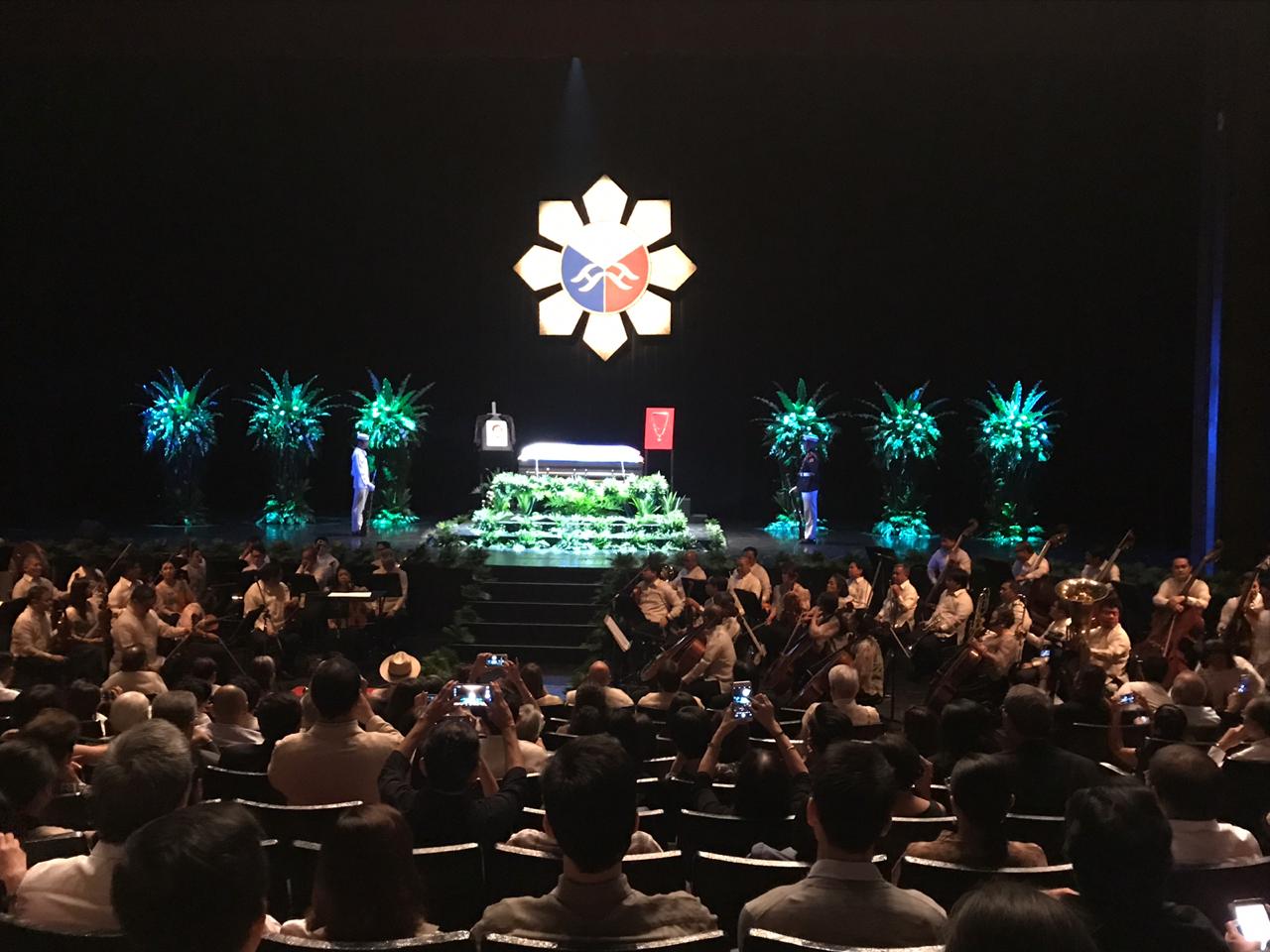 state funeral of national artist Bobby Manosa