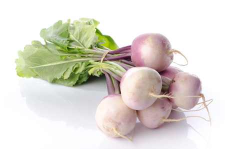bunch of fresh turnips