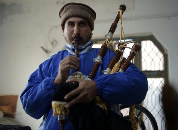 Pakistan home of the bagpipes