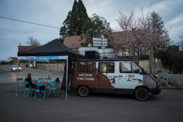 Bar truck brings life back to French villages