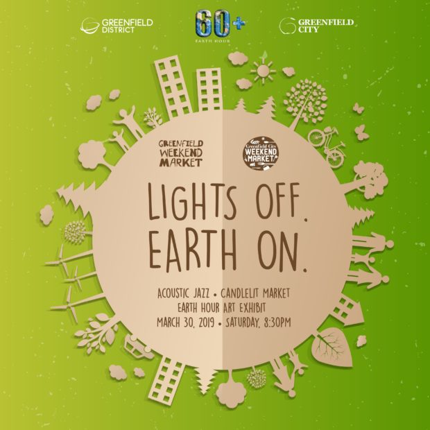 3 Earth Hour events on March 30