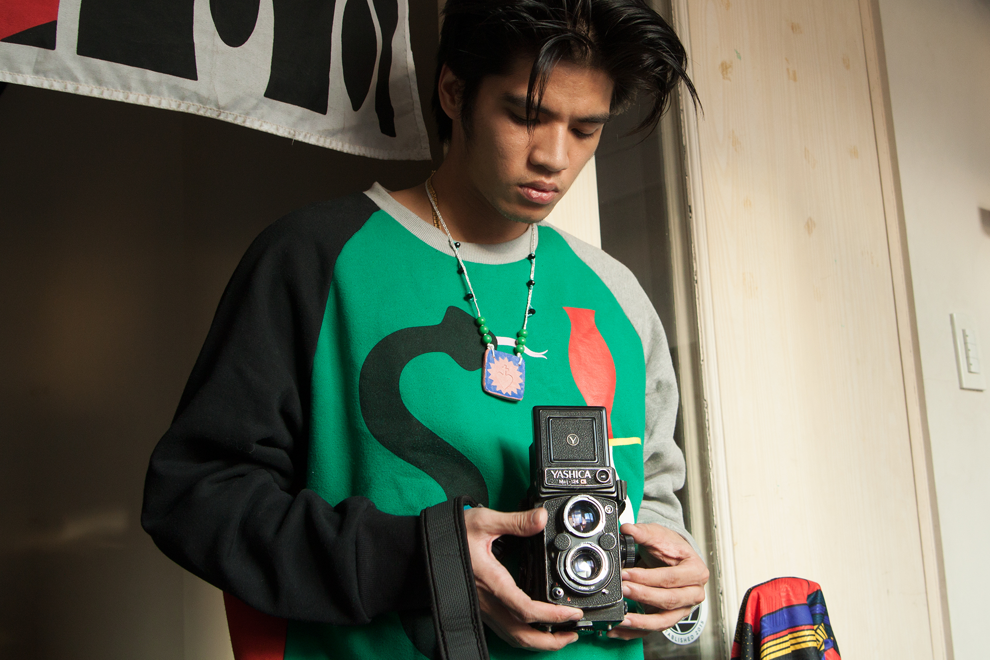 Jack and his Yashica. PHOTO © JED GREGORIO