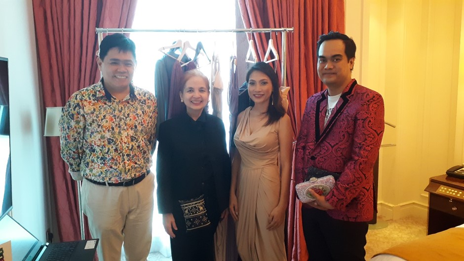 Filipina designer gets featured in fashion event in Singapore