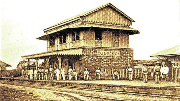 Spanish-era train station in Caloocan run over by North Luzon elevated expressway project