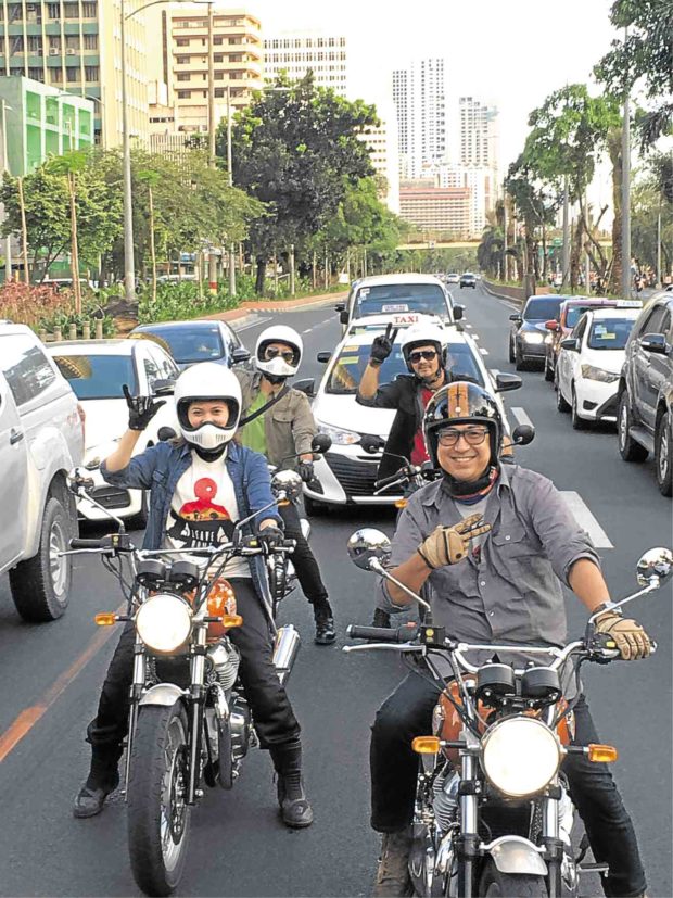 Celebs join new breed of motorcycle riders
