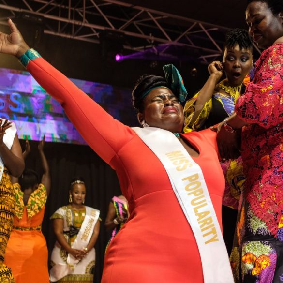Businesswoman wins Uganda's first 'Miss Curvy' beauty contest