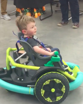 Robotics team builds power wheelchair for 2-year-old