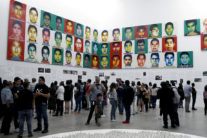 Ai Weiwei remembers missing Mexican students