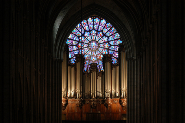 Notre-Dame organ undamaged