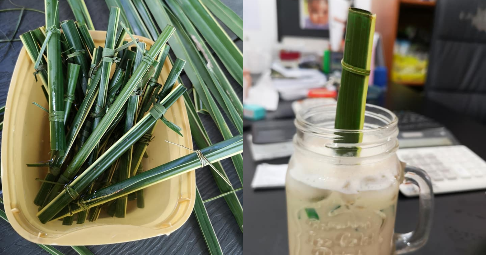 Siargao cafe lukay straws alternative to plastic straws