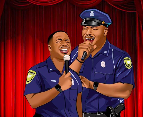 singing cops