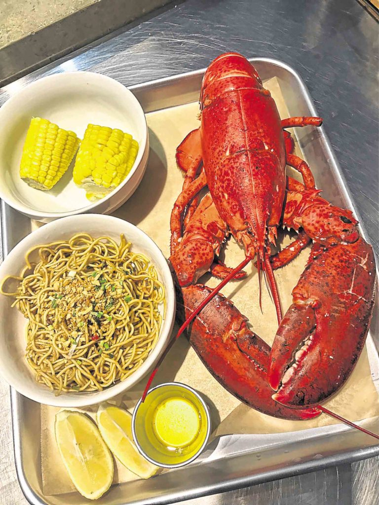 Lobster popup in Quezon City Lifestyle.INQ