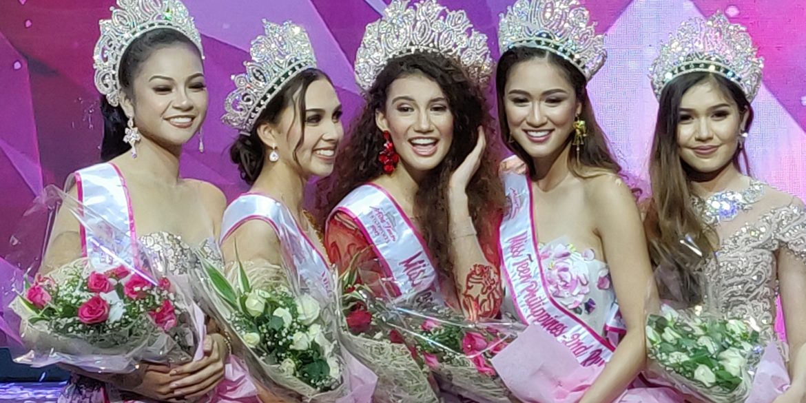 Nikki de Moura and Miss Teen Philippines runners-up