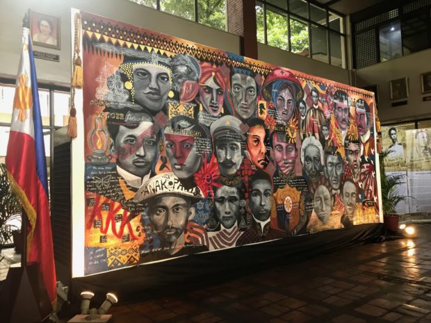 Baguio artist’s mural goes on display at DepEd central office