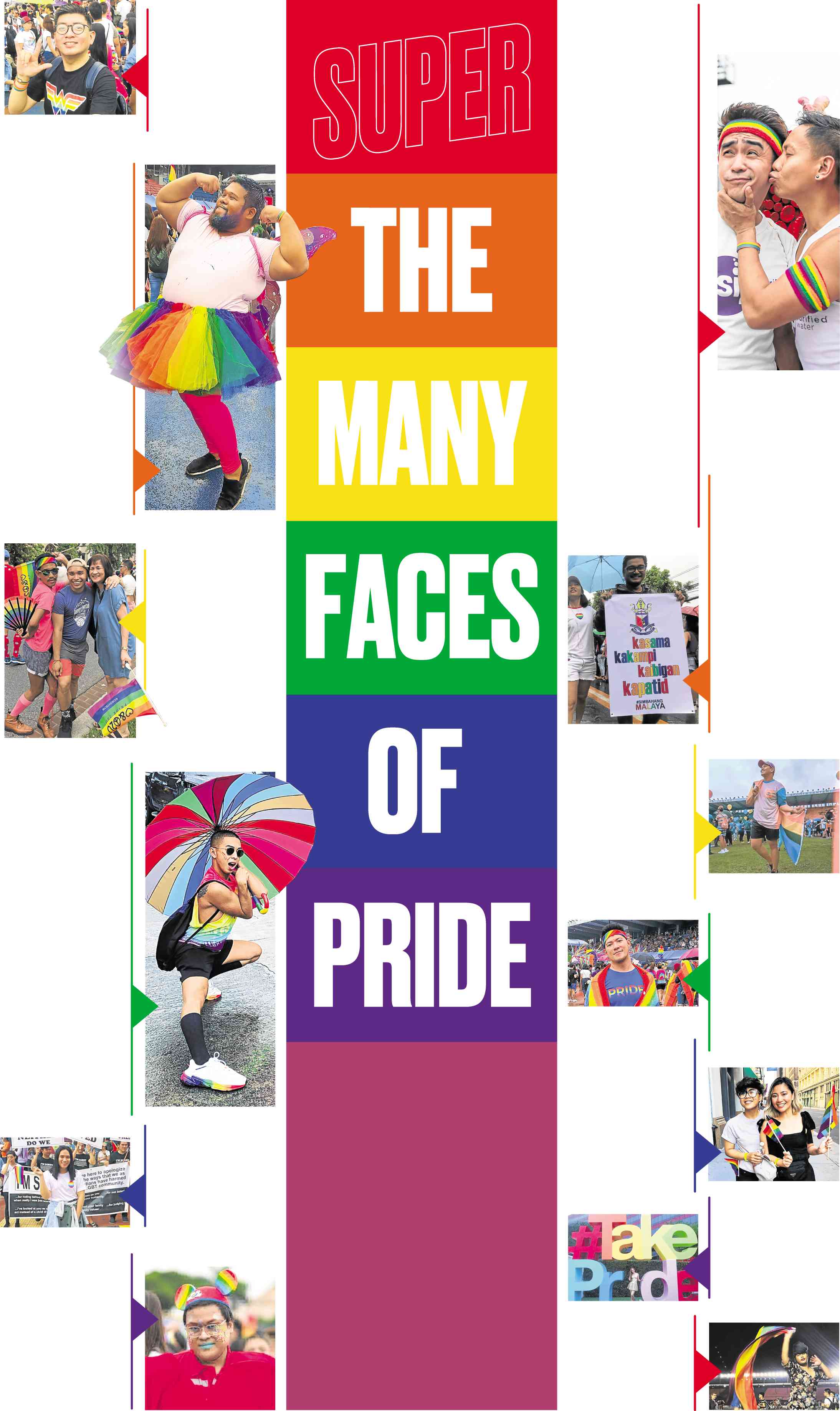 The many faces of Pride