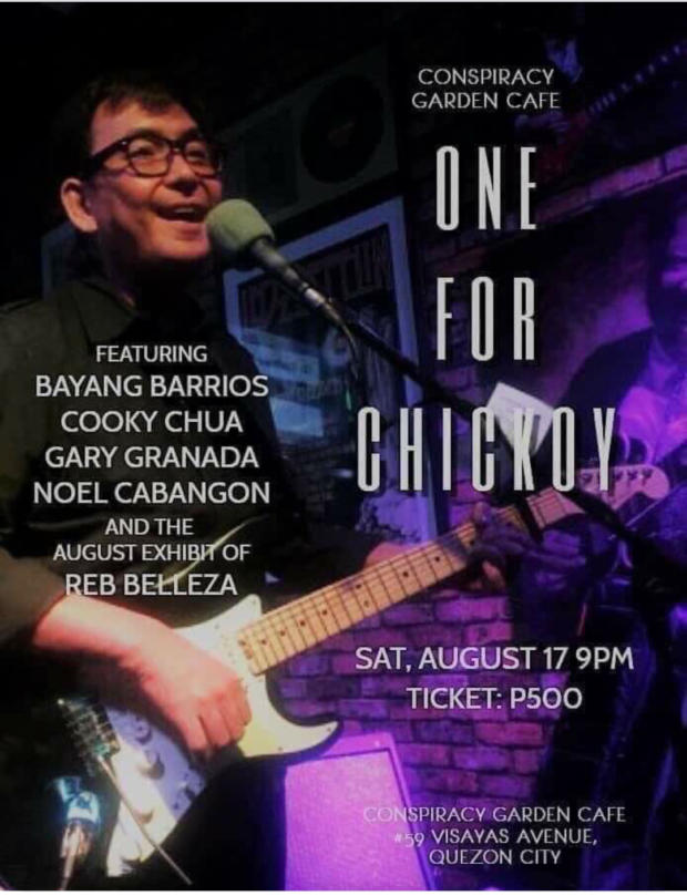 For a few hundred pesos, help Chickoy Pura fight cancer