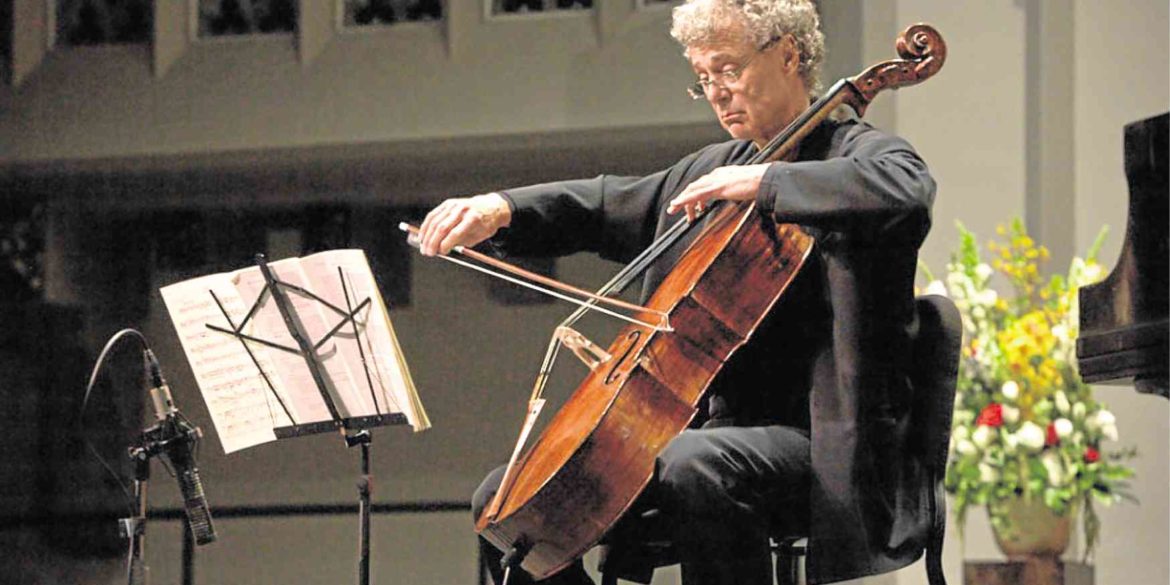 Swiss cellist at Carlos P. Romulo Hall Oct. 10