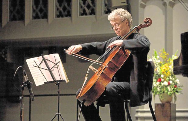 Swiss cellist at Carlos P. Romulo Hall Oct. 10