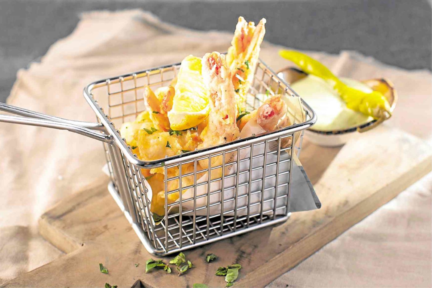 Spanishstyle tempura, pork Milanese, Wagyu beef paella—discover