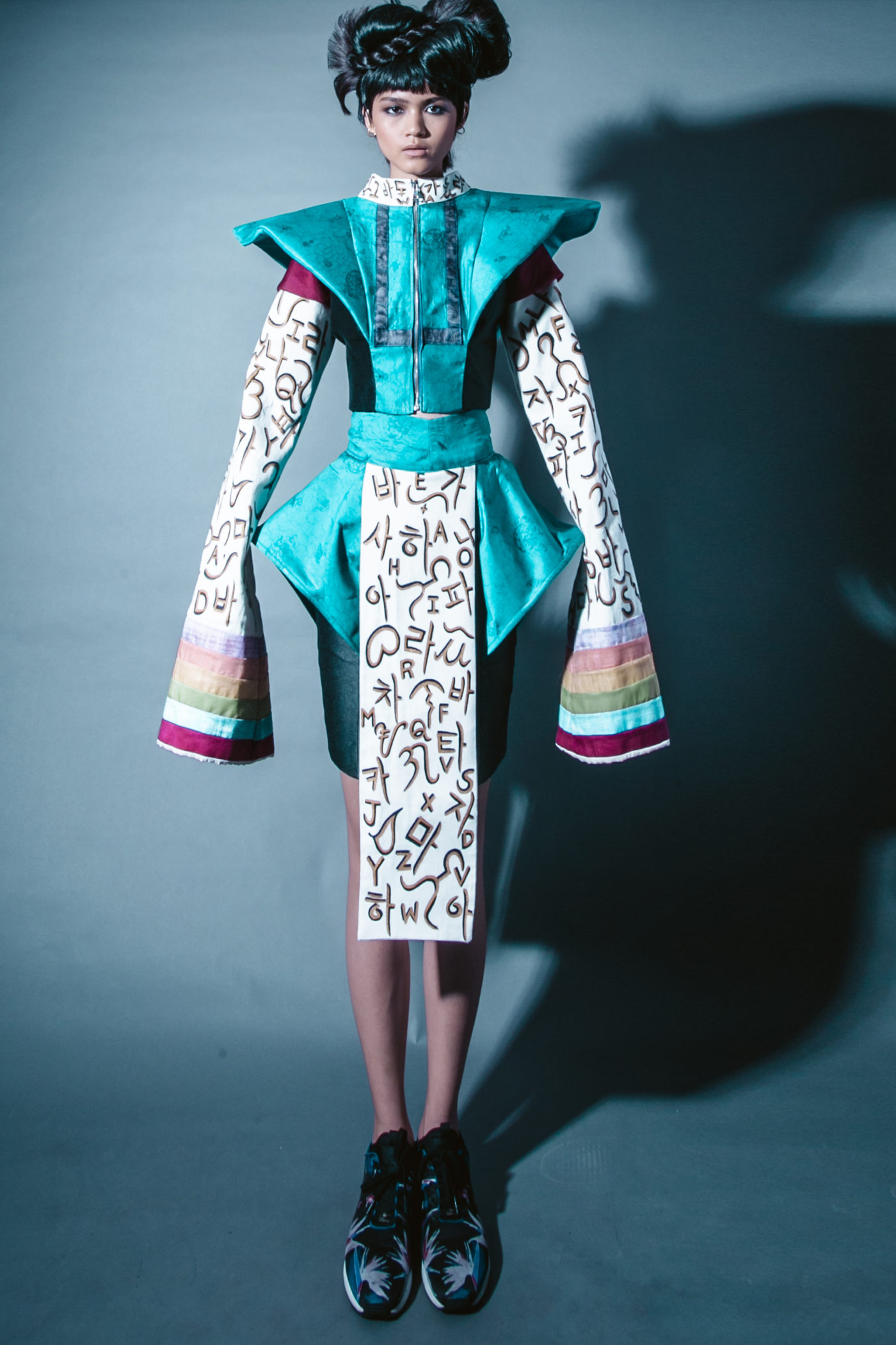 ‘Terno’ meets ‘hanbok’ in FilKorean young designer’s fashion