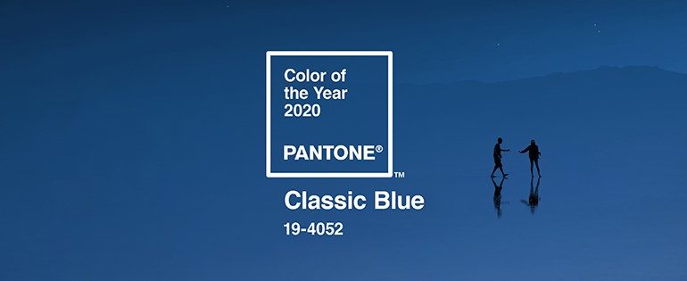 Pantone’s color of the year for 2020? Classic Blue