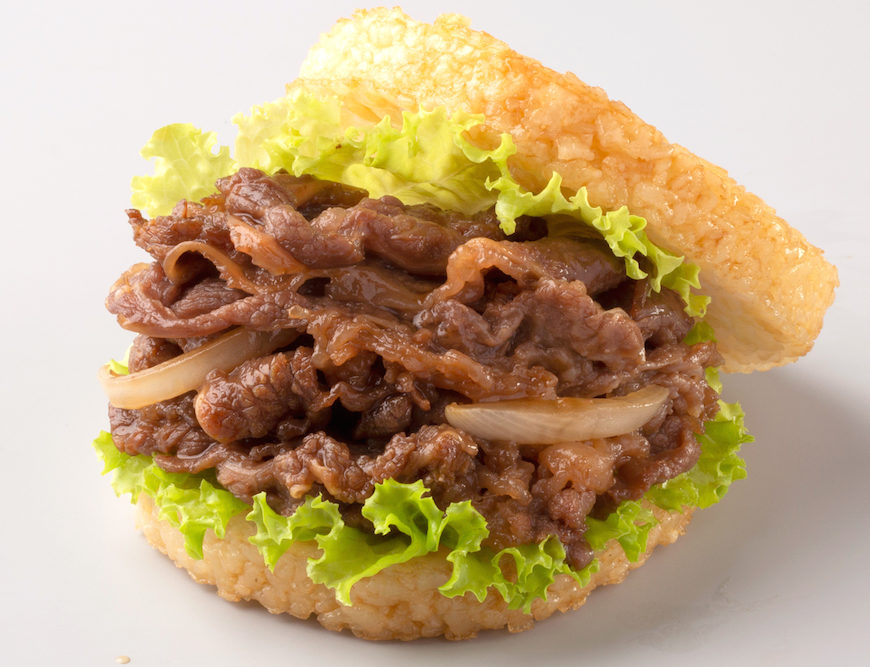 MOS Yakiniku Rice Burger