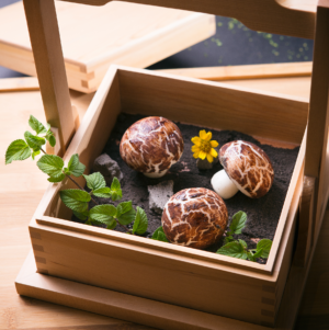 Steamed truffle mushroom buns from Conrad Manila’s China Blue by Jereme Leung