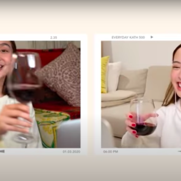 kathryn bernardo wine vlog