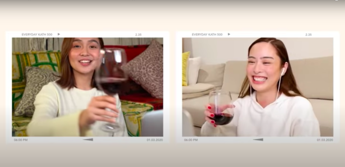 kathryn bernardo wine vlog