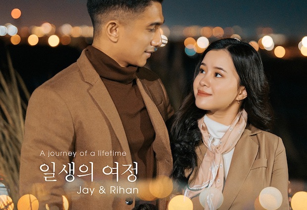 LOOK: Filipino couple’s Korean drama-inspired prenup photos go viral