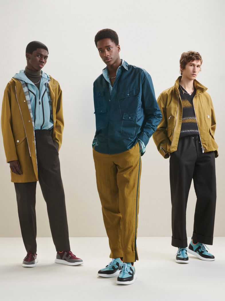 Menswear Report: Bold colors and unstudied ease at Hermès